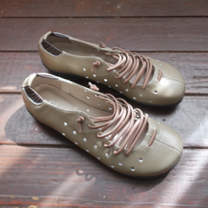 hole leather shoes (mint-250)
