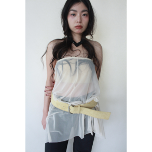 mesh hool skirt (2colors)